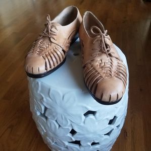 Woven Leather Shoes